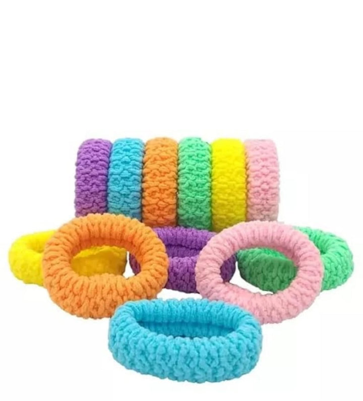 🌈 Soft &amp; Stretchy Hair Ties – No Damage, All Style! 🎀✨ - CRAFTY CUDDLE🌈 Soft &amp; Stretchy Hair Ties – No Damage, All Style! 🎀✨product_type  for kids