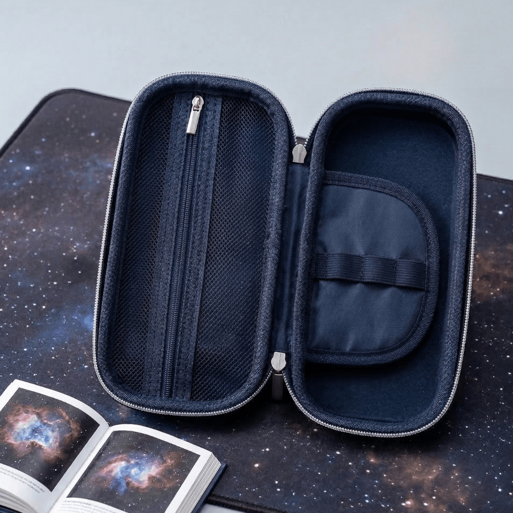 Space Explorer Pencil PouchSpace explorer theme pencil pouchCrafty CuddleBlack travel caseSpace Small EVAastronaut pouchboys pencil case