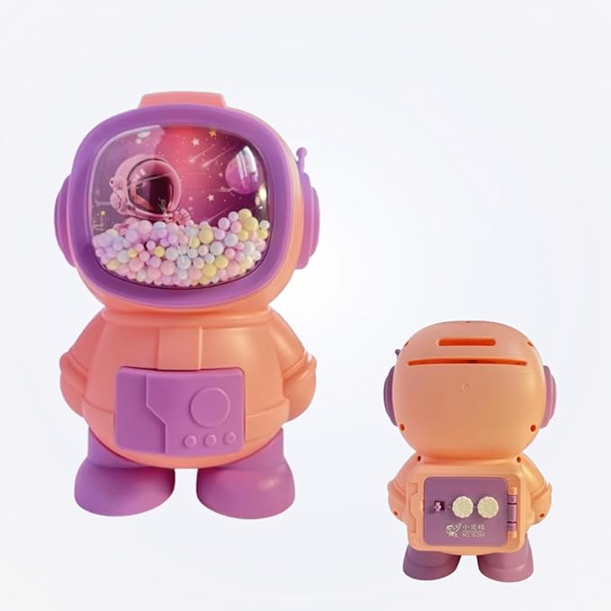 Space Explorer Piggy Bank with PasscodeSpace Explorer Piggy BankCRAFTY CUDDLESpace Explorer Piggy Bank with PasscodeAstronaut Piggy Bank - 1Pinkdigital piggy bank for kidselectronic coin bank