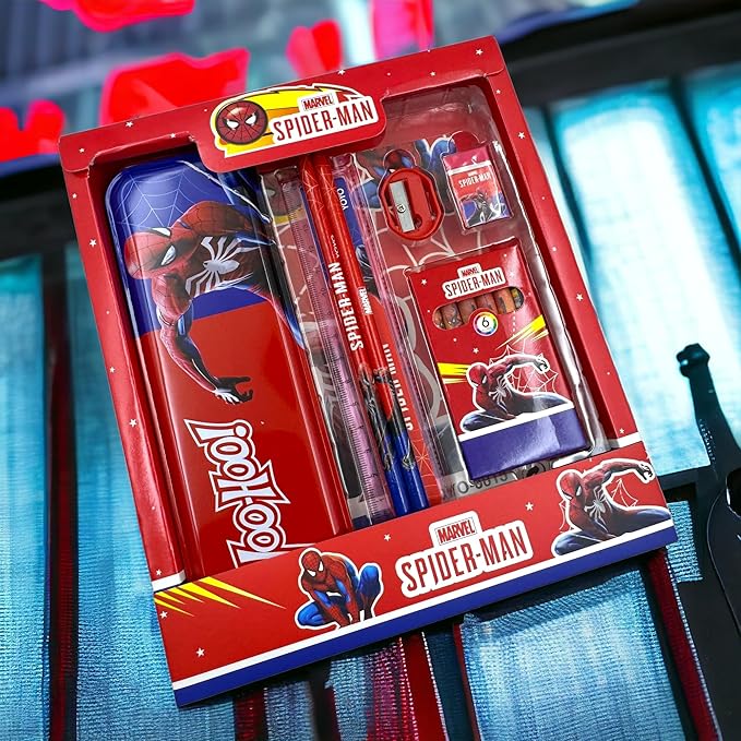 Spider - Man Hero Stationery Set 🕸️💥 - CRAFTY CUDDLESpider - Man Hero Stationery Set 🕸️💥product_type  for kids
