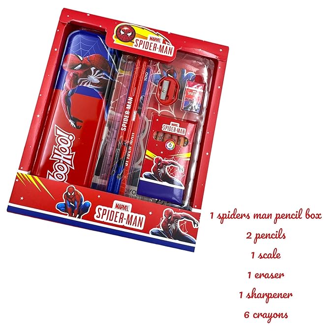 Spider - Man Hero Stationery Set 🕸️💥 - CRAFTY CUDDLESpider - Man Hero Stationery Set 🕸️💥product_type  for kids