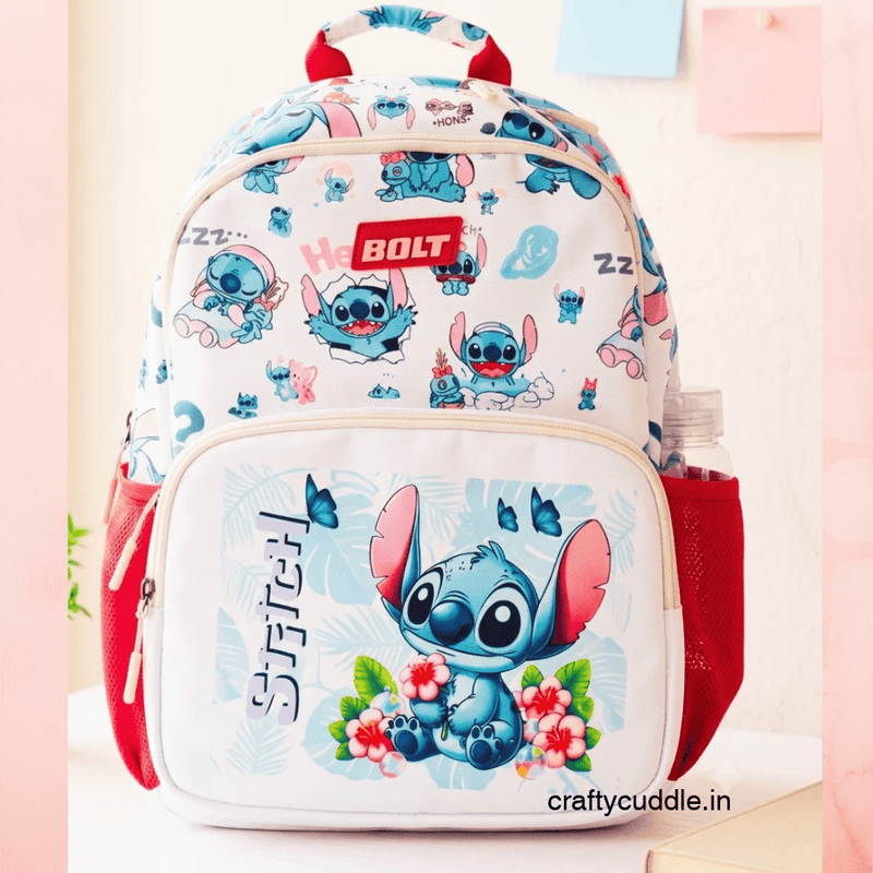 Stitch Theme Kids School Backpack