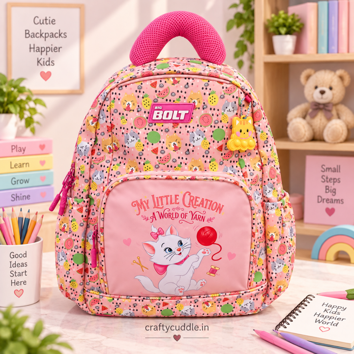 Stylish Printed Kids School BackpackKids BagsCrafty CuddleStylish Printed Kids School BackpackPinkKidsBackpack KidsSchoolBag SchoolBackpack KidsBags SchoolEssentials CuteBackpack KidsAccessories BackToSchool SchoolSupplies KidsGift