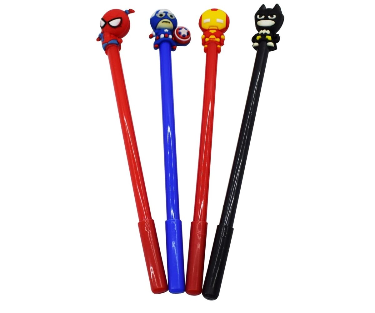 "Superhero Gel Pens – Write Like a Hero! 🦸‍♂️✍️" - CRAFTY CUDDLE"Superhero Gel Pens – Write Like a Hero! 🦸‍♂️✍️"product_type  for kids