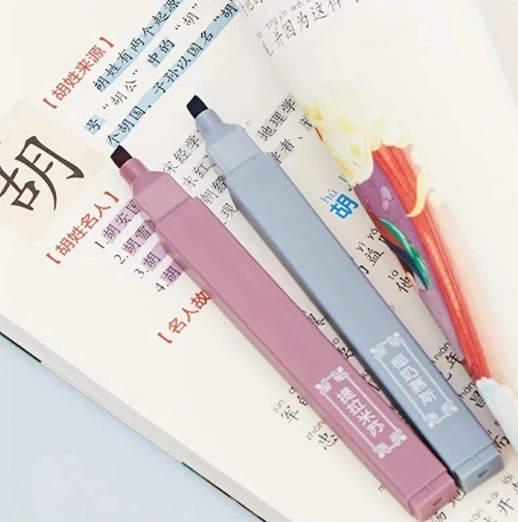 Vibrant scented highlighter pens, pack of 6, bold colors, smooth ink, and sweet aroma for artistic notes.