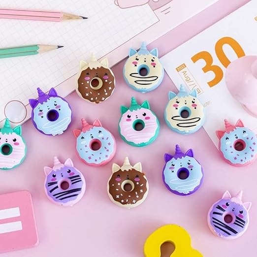 Sweet & Squishy Donut Erasers 🍩✏️💖✨ - CRAFTY CUDDLESweet & Squishy Donut Erasers 🍩✏️💖✨product_type  for kids