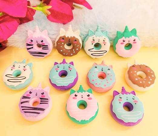 Sweet & Squishy Donut Erasers 🍩✏️💖✨ - CRAFTY CUDDLESweet & Squishy Donut Erasers 🍩✏️💖✨product_type  for kids