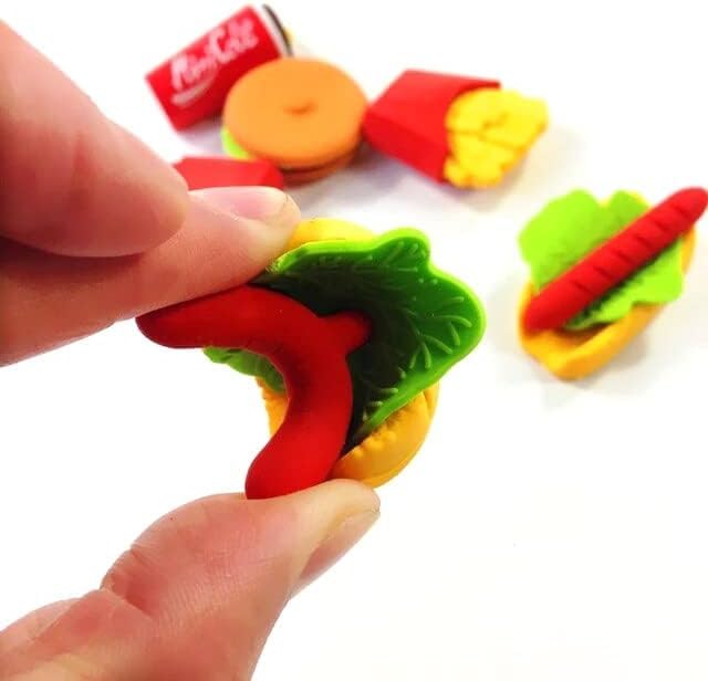 Tasty Treats Erasers – A Deliciously Fun Pack of 4! 🍔🍟🌭🥤 - CRAFTY CUDDLETasty Treats Erasers – A Deliciously Fun Pack of 4! 🍔🍟🌭🥤product_type  for kids