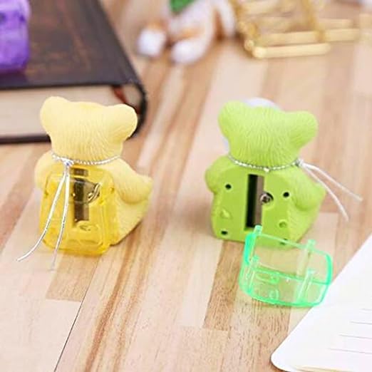 "Teddy Bear Eraser & Sharpener – Cute & Handy for Kids! 🧸✏️🎒"CRAFTY CUDDLE"Teddy Bear Eraser & Sharpener – Cute & Handy for Kids! 🧸✏️🎒"Teddy Eraser Sharpener - 11