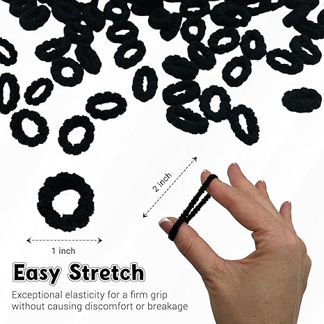 🖤 Ultimate Black Hair Ties – Strong, Stretchy &amp; Snag - Free! 🖤 - CRAFTY CUDDLE🖤 Ultimate Black Hair Ties – Strong, Stretchy &amp; Snag - Free! 🖤product_type  for kids