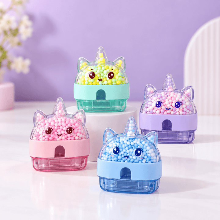 Unicorn Bead Pencil Sharpener (1Pc)Stationery > Erasers &amp; SharpenersCrafty CuddleUnicorn Bead Pencil Sharpener (1Pc)Unicorn Sharpener (5856)