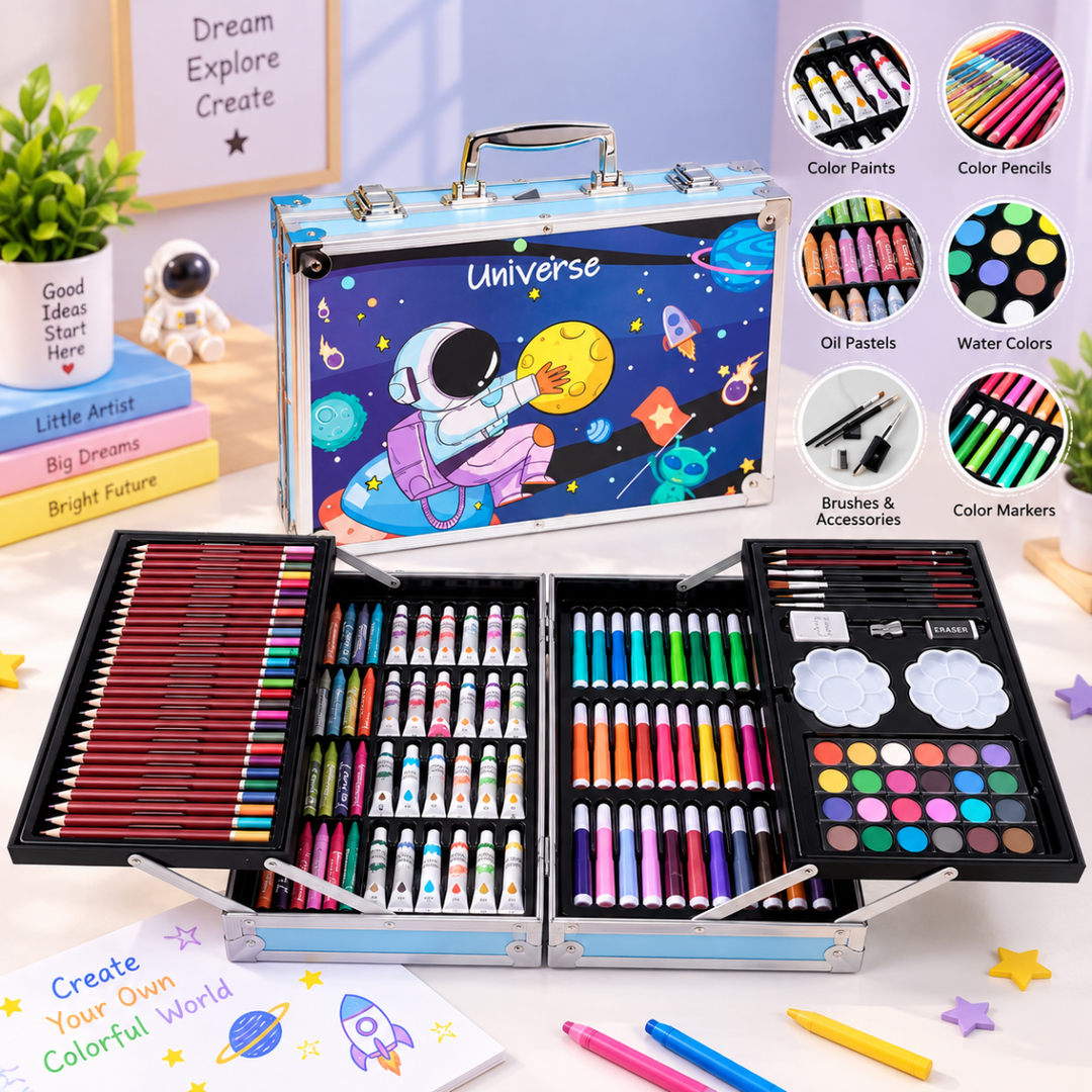 Universe Space Mega Art Set for KidsCrafty CuddleUniverse Space Mega Art Set for KidsSpace145pcColor