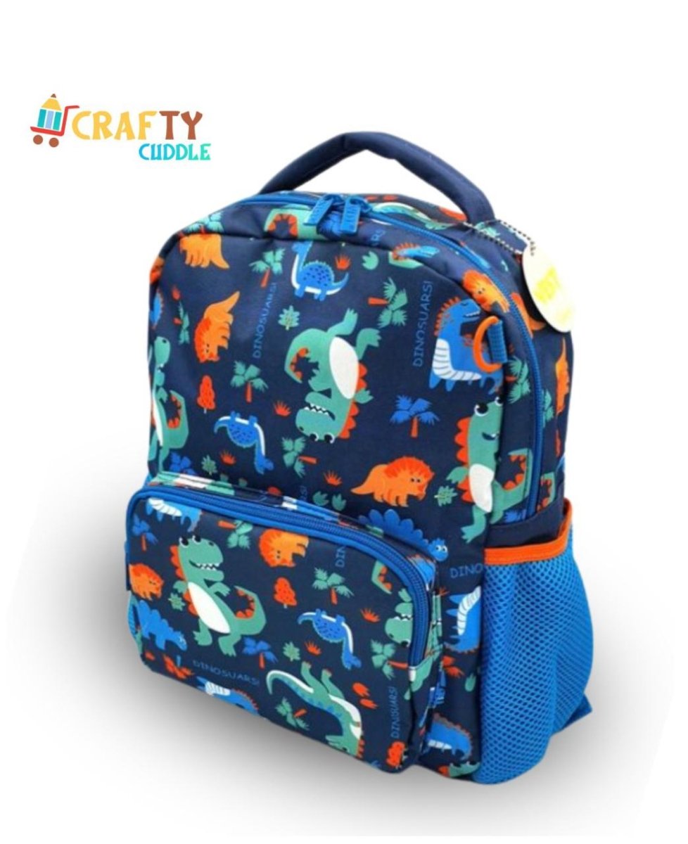Vest Brand Dinosaur Theme School Bag - CRAFTY CUDDLEVest Brand Dinosaur Theme School Bagproduct_type  for kids