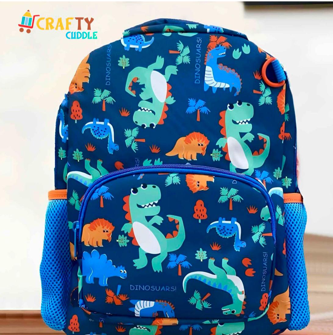Vest Brand Dinosaur Theme School Bag - CRAFTY CUDDLEVest Brand Dinosaur Theme School Bagproduct_type  for kids
