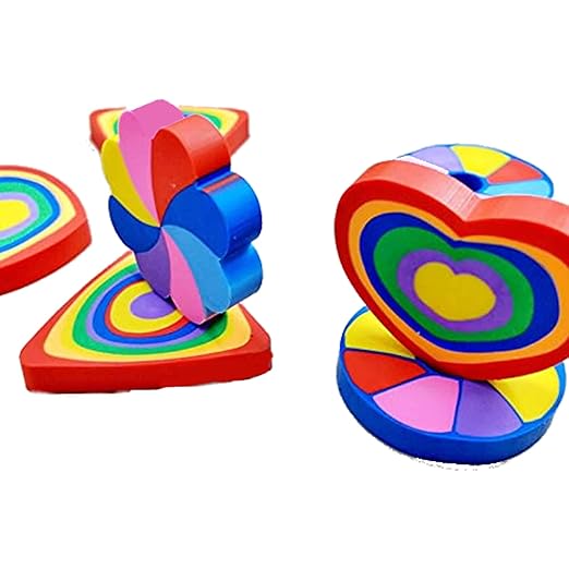 Vibrant Rainbow Erasers – Colorful Fun for Creative Minds! 🌈✨ - CRAFTY CUDDLEVibrant Rainbow Erasers – Colorful Fun for Creative Minds! 🌈✨product_type  for kids