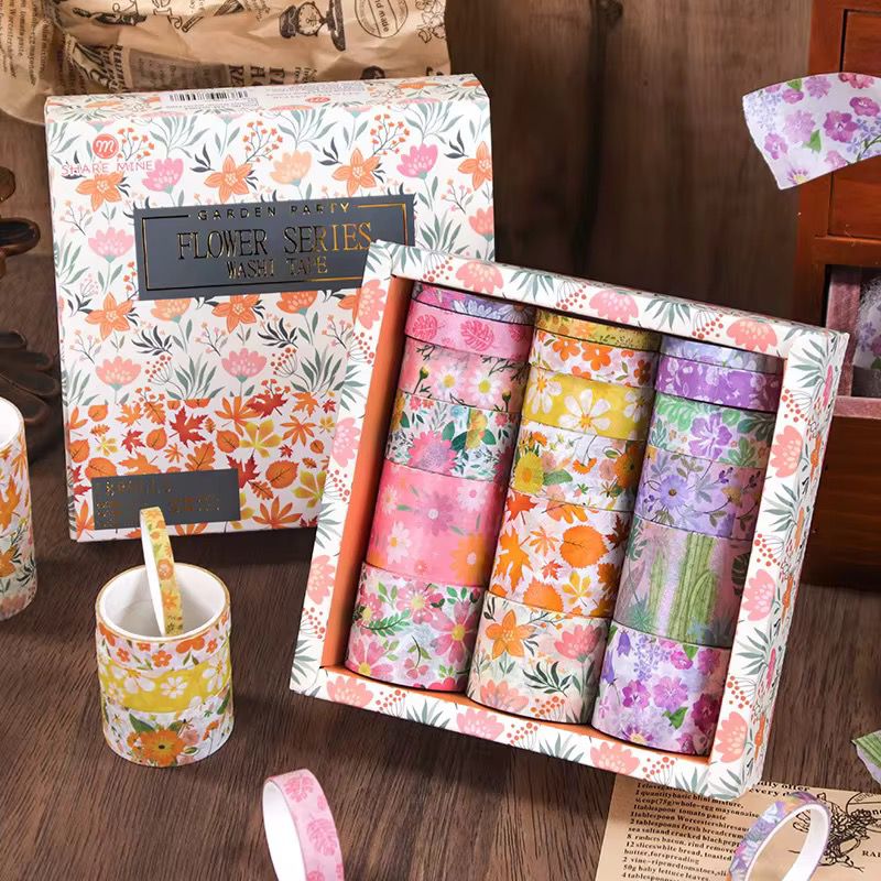 Songdao Rooster Washi Tape Set 12 rollen Schots Stof Decoratief plakband Kleurrijk voor Scrapbooking, Bullet Dagboek, Planner, Geschenkverpakking ( Style Two Songdao Rooster Washi Tape Set 12 rollen Schots Stof Decoratief plakband Kleurrijk voor Scrapbooking, Bullet Dagboek, Planner, Geschenkverpakking ( Style Two