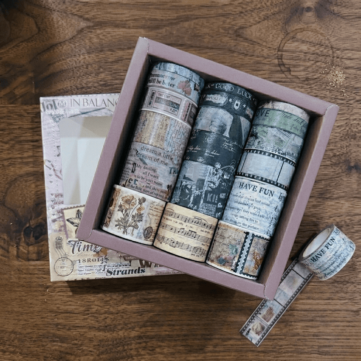 Washi Tape - 18 Rolls Retro SeriesDecorative Washi TapeCrafty CuddleWashi Tape - 18 Rolls Retro SeriesWashiTape WashiTapeAddict StationeryAddict CuteStationery PlannerAddict BulletJournal Scrapbooking DIYCrafts PaperCrafts CreativeJournaling StationeryShop