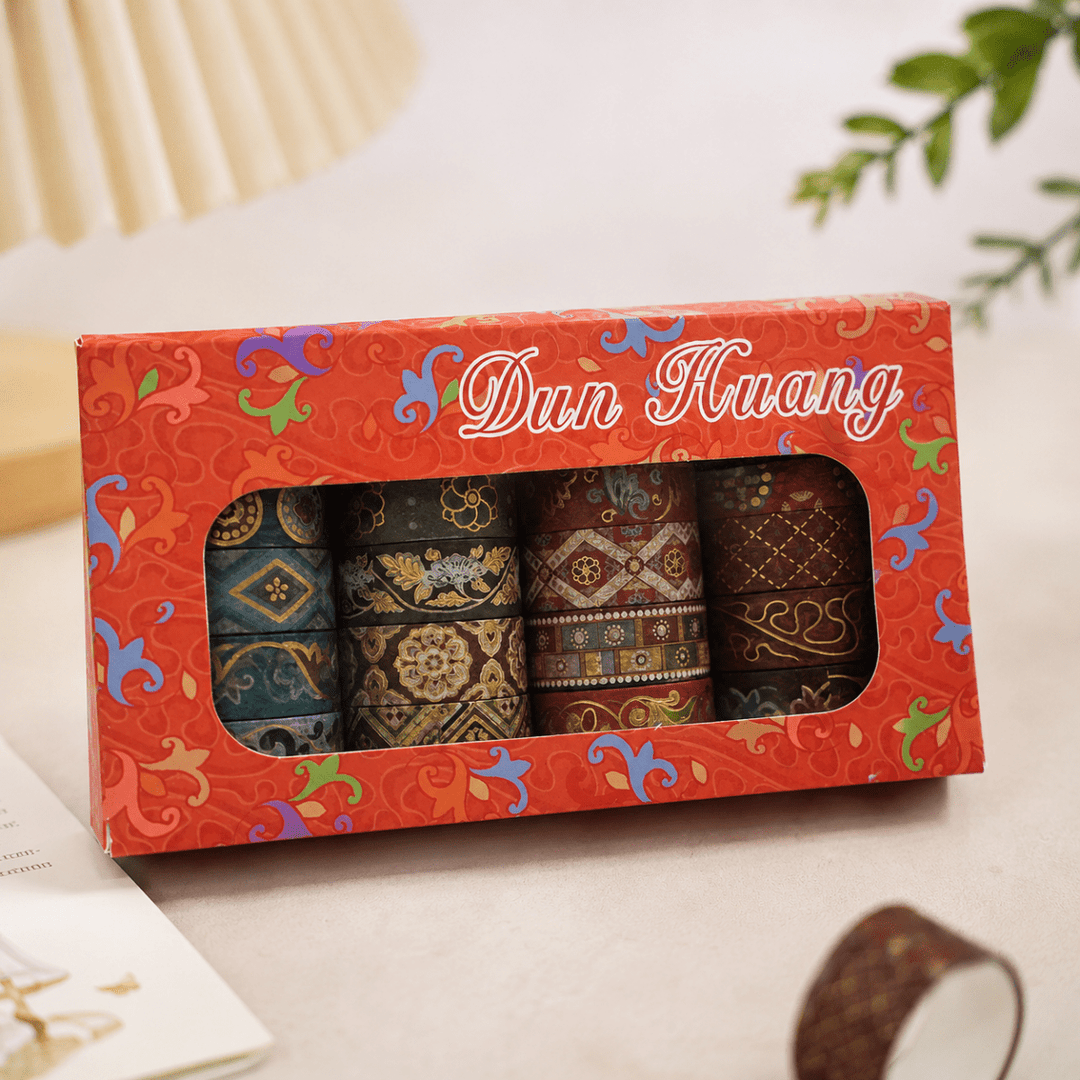Washi Tape 20 Rolls – Dun Huang Art SeriesCrafty CuddleWashi Tape 20 Rolls – Dun Huang Art Series