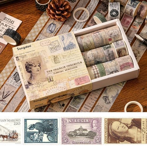 Washi Tape 20 Rolls – The Charlie Chronicle Series