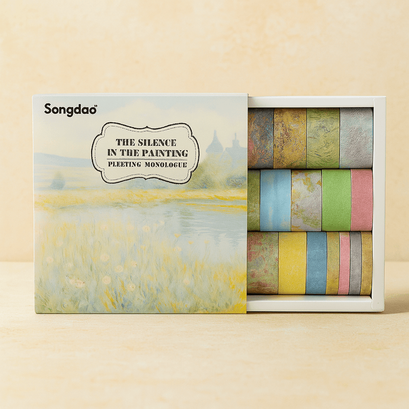 Washi Tape 20 Rolls – The Silence in the Painting Series