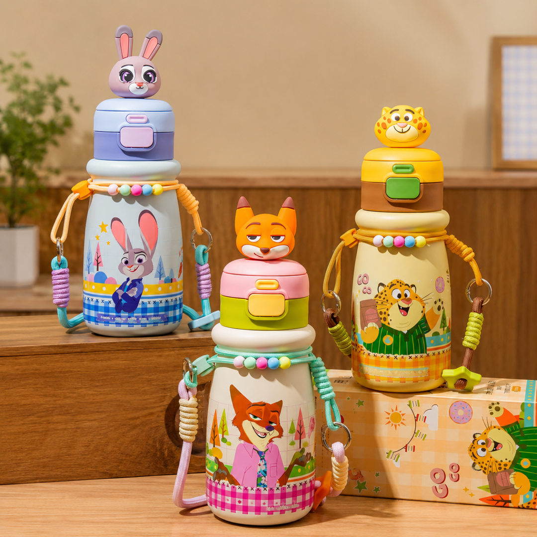 Zootopia Kids Insulated Stainless Steel Water BottleCartoon Kids Water BottleCrafty CuddleZootopia Kids Insulated Stainless Steel Water BottleBlue Bunny (Judy)KidsWaterBottle InsulatedBottle StainlessSteelBottle ThermosBottle SchoolEssentials SchoolWaterBottle StrawBottle LeakproofBottle BackToSchool KidsAccessoriesStationeryAddict